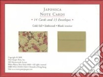 Japonica Note Card libro in lingua di Peter Pauper Staff (COR)