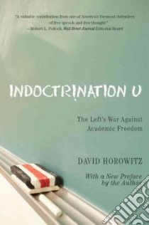 Indoctrination U. libro in lingua di Horowitz David