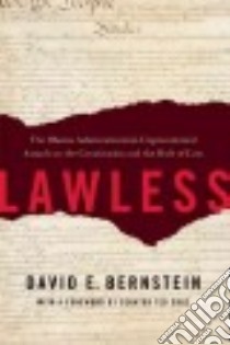 Lawless libro in lingua di Bernstein David E.