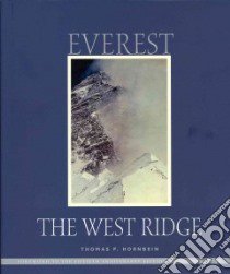 Everest the West Ridge libro in lingua di Hornbein Thomas F., Krakauer Jon (FRW)