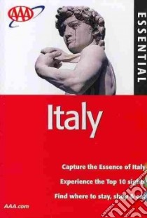 AAA Essential Italy libro in lingua di Roy Sally