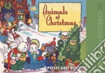 Animals at Christmas Postcard Book libro in lingua di Blue Lantern Studio (COR)