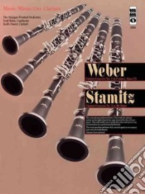 Weber Concerto No. 1 in F Minor op. 73 and Stamitz Concerto No. 3 in B-flat major libro in lingua di Hal Leonard Publishing Corporation (COR)