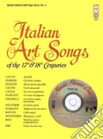 17th/18th Century Italian Songs libro in lingua di Hal Leonard Publishing Corporation (COR)
