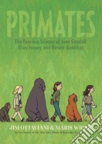 Primates 1 libro in lingua di Ottaviani Jim, Wicks Maris