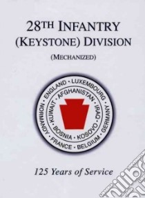 28th Infantry Div - Keystone libro in lingua di Turner Publishing Company (COM)