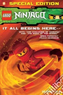 Ninjago 1 libro in lingua di Farshtey Greg