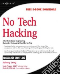 No Tech Hacking libro in lingua di Long Johnny, Pinzon Scott (EDT), Wiles Jack (CON), Mitnick Kevin D. (FRW)