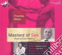 Masters of Sex libro in lingua di Maier Thomas, Barton Dorie (NRT)
