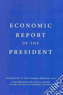 Economic Report of the President libro in lingua di Not Available (NA)