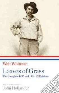 Leaves of Grass libro in lingua di Whitman Walt, Hollander John (INT)