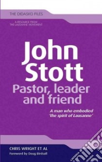 John Stott libro in lingua di Wright Chris