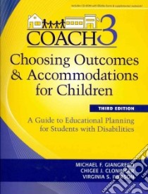 Choosing Outcomes & Accommodations for Children Coach libro in lingua di Giangreco Michael F., Cloninger Chigee J. Ph.D., Iverson Virginia S.