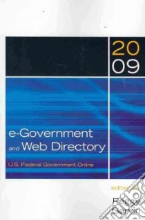 e-Government and Web Directory libro in lingua di Garvin Peggy (EDT)
