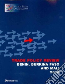 Trade Policy Review 2010 libro in lingua di World Trade Organization (COR)