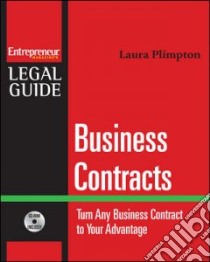 Business Contracts libro in lingua di Plimpton Laura