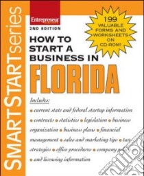 How to Start a Business in Florida libro in lingua di Entrepreneur Press