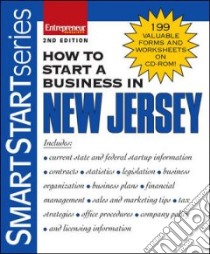 How to Start a Business in New Jersey libro in lingua di Entrepreneur Press