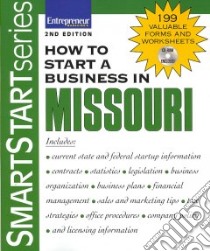 How to Start a Business in Missouri libro in lingua di Entrepreneur Press