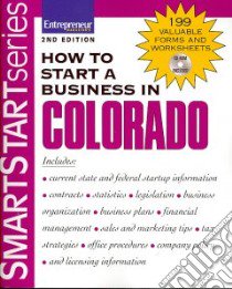 How to Start a Business in Colorado libro in lingua di Entrepreneur Press