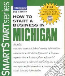 How to Start a Business in Michigan libro in lingua di Entrepreneur Press