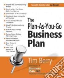 The Plan-As-You-Go Business Plan libro in lingua di Berry Tim