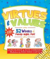 Virtues and Values libro in lingua di Gemser Publications (COR)