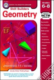 Geometry Grades 6-8 libro in lingua di Sept Douglas M.