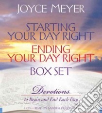 Starting Your Day Right / Ending Your Day Right (CD Audiobook) libro in lingua di Meyer Joyce, McCollom Sandra (NRT)
