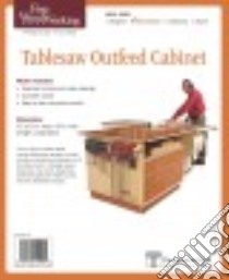 Fine Woodworking's Tablesaw Outfeed Cabinet Plan libro in lingua di Fine Woodworking (COR)