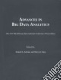 Advances in Big Data Analytics libro in lingua di Arabnia Hamid R. (EDT), Yang Mary Q. (EDT), Jandieri George (EDT), Park James J. (EDT), Solo Ashu M. G. (EDT)