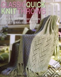 Classic Quick Knit Throws libro in lingua di Stevens Rena V.