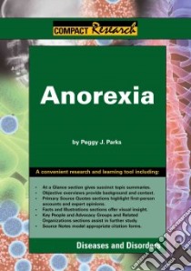 Anorexia libro in lingua di Parks Peggy J.
