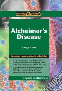 Alzheimer's Disease libro in lingua di Parks Peggy J.
