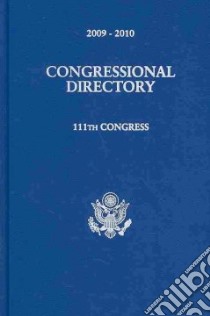 Official Congressional Directory 2009-2010 libro in lingua di Joint Committee on Printing United States Congress