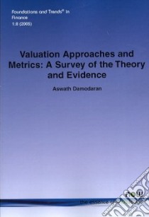 Valuation Approaches and Metrics libro in lingua di Damodaran Aswath