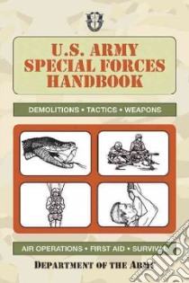 U.S. Army Special Forces Handbook libro in lingua di Department of the Army (COR)