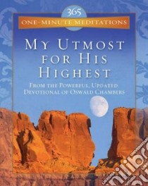 365 One Minute Meditations from libro in lingua di Chambers Oswald, Hahn Jennifer (EDT)