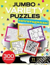 Jumbo Variety Puzzles Extravaganza libro in lingua di Merrell Patrick