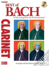 Best of Bach for Clarinet libro in lingua di Bach Johann Sebastian (COP)