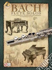 Bach Flute Solos libro in lingua di Bach Johann Sebastian (COP)