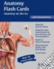 Anatomy Flash Cards libro in lingua di Gilroy Anne M. (EDT), MacPherson Brian R. (EDT), Ross Lawrence M. (EDT), Voll Markus (ILT), Wesker Karl (ILT)