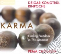Karma (CD Audiobook) libro in lingua di Rinpoche Dzigar Kongtrul, Chodron Pema