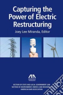 Capturing the Power of Electric Restructuring libro in lingua di Miranda Joey Lee (EDT)