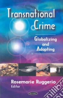 Transnational Crime libro in lingua di Ruggerio Rosemarie (EDT)