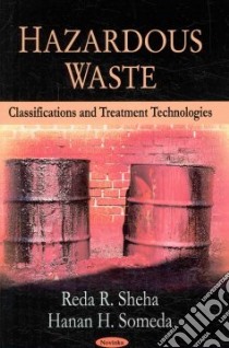 Hazardous Waste libro in lingua di Sheha Reda R., Someda Hanan H.