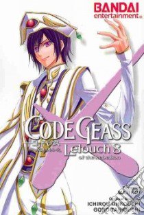 Code Geass Lelouch of the Rebellion Manga 8 libro in lingua di Majiko, Taniguichi Goro