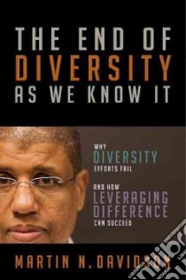 End of Diversity As We Know It libro in lingua di Martin Davidson