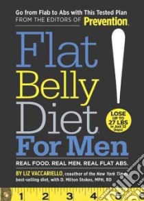 Flat Belly Diet! for Men libro in lingua di Vaccariello Liz, Stokes D. Milton (CON)