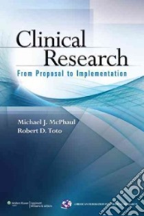 Clinical Research libro in lingua di Robert Toto